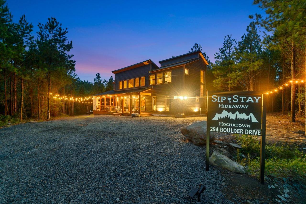 Unwind In Style! *New* Sip And Stay Hideaway Broken Bow Exterior foto